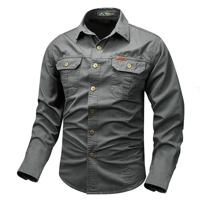 Men’s Outdoor Utility Button-Down Shirt