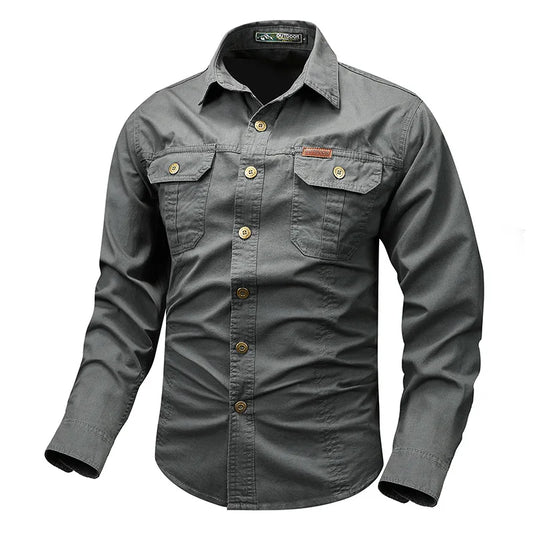Men’s Outdoor Utility Button-Down Shirt