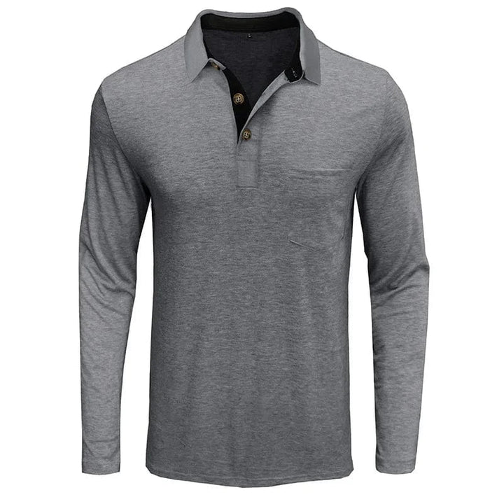 Polo texturizado informal elevado