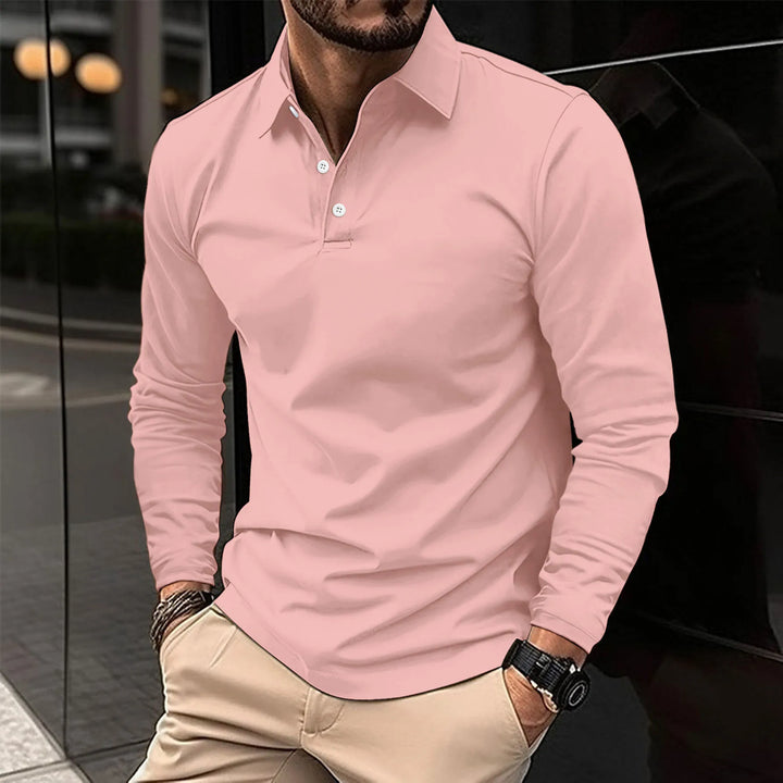 Casual Long-Sleeved Polo