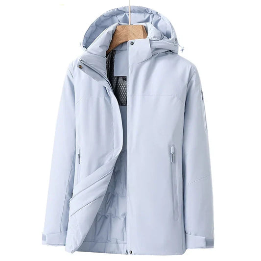 Women's Waterproof Winter Jacket With Fleece Lining
