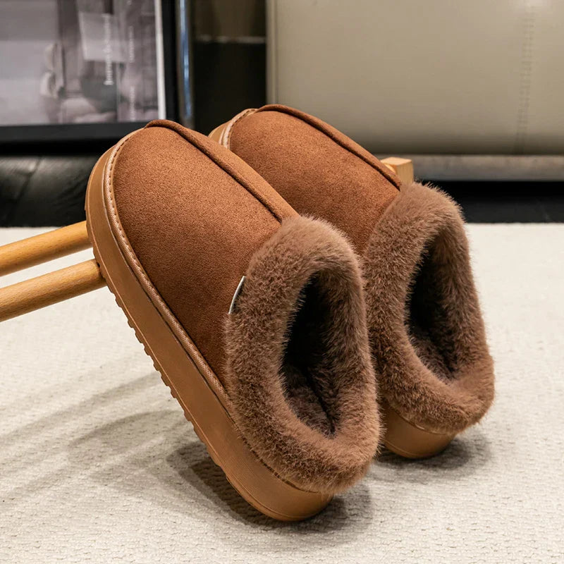 Women’s Cozy Fur Lined Slippers