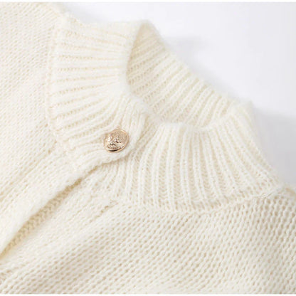 Women’s Winter Relaxed Fit Knit Button Cardigan