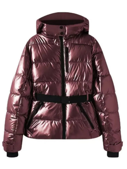 Women’s Winter Belted Fit Puffer Jacket