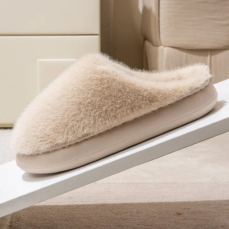 Women’s Cozy Fluffy Slip-On Slippers
