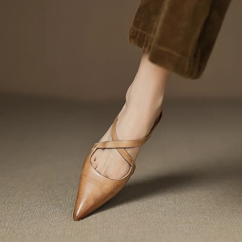 Mules de Piel Genuina
