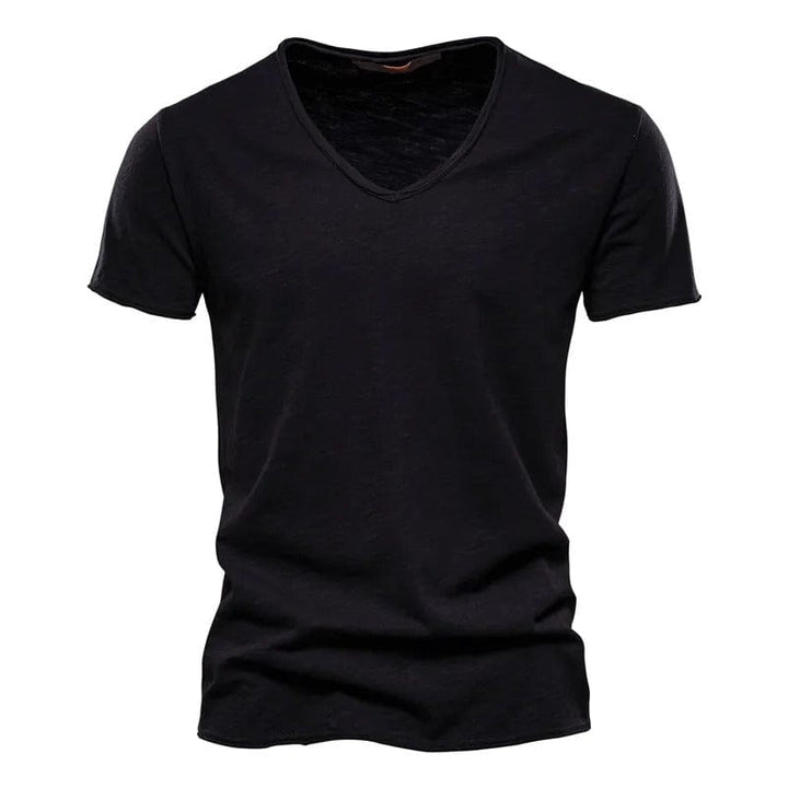 Camiseta Clásica con Cuello V