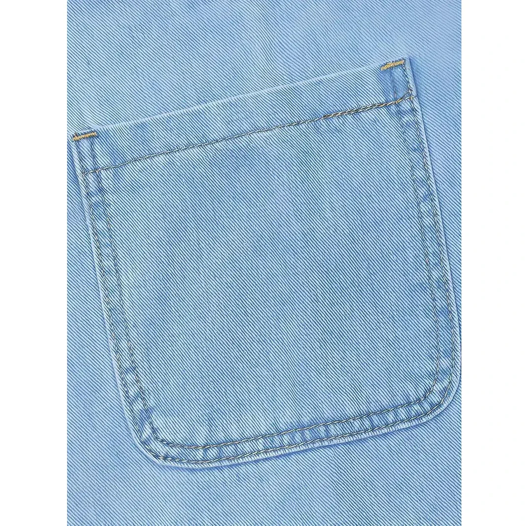 Saylor | Relaxed Denim-Look Dress