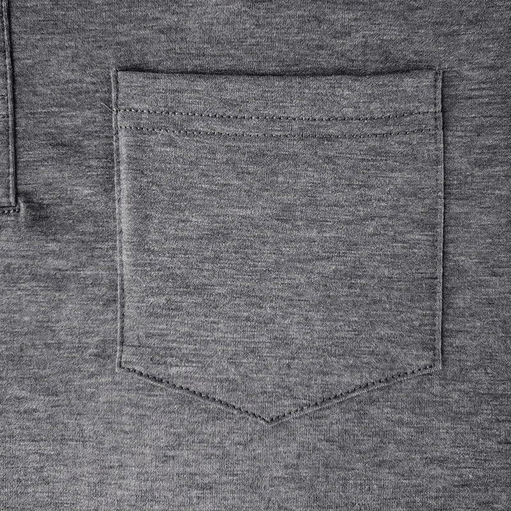 Polo texturizado informal elevado