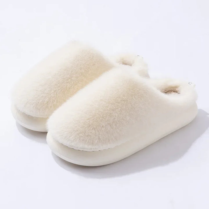 Women’s Cozy Fluffy Slip-On Slippers
