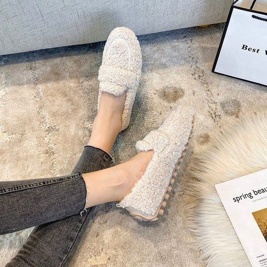 Plush Mocassins