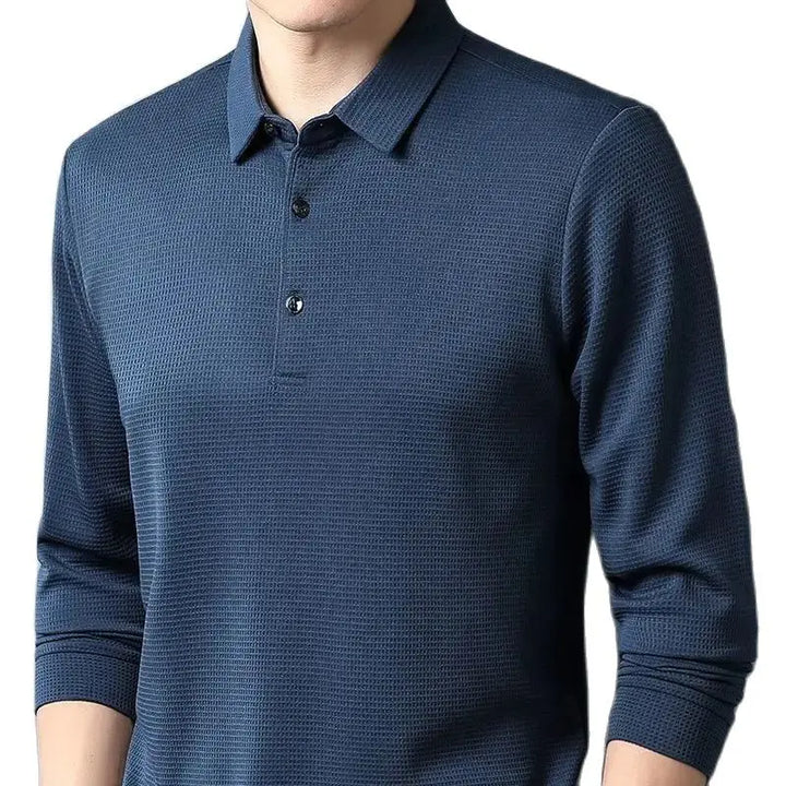 Polo de gofre informal