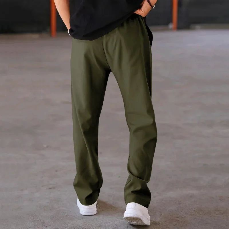 Men’s Loose-Fit Formal Trousers
