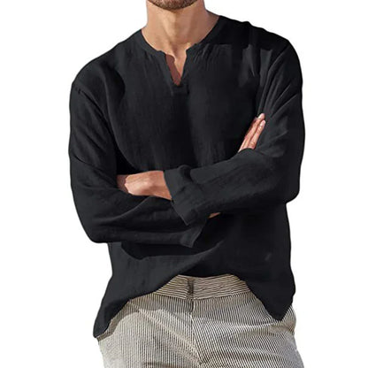 Relaxed Fit Long Sleeve Shirt