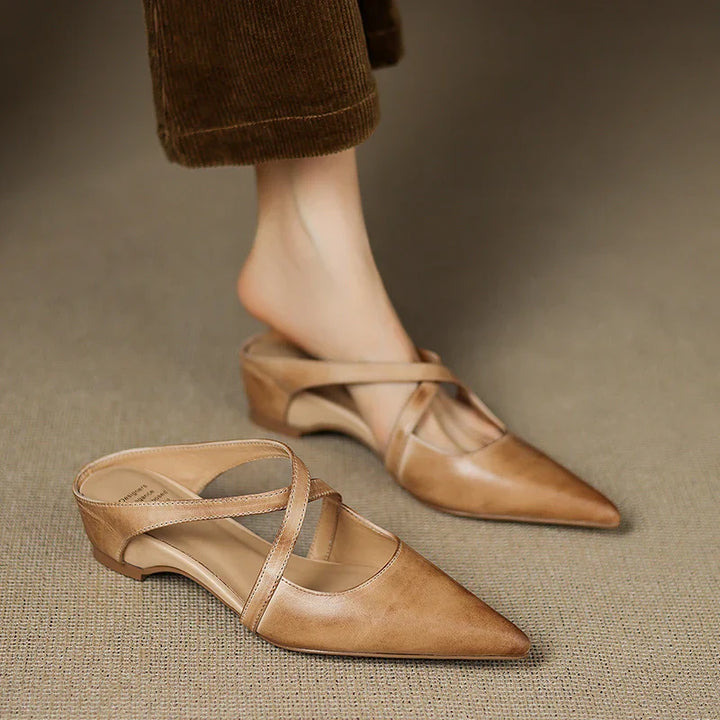 Mules de Piel Genuina
