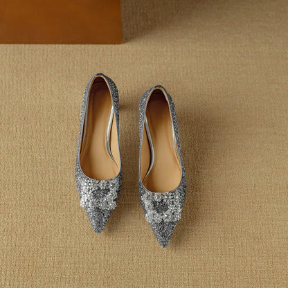 Glitter Pumps