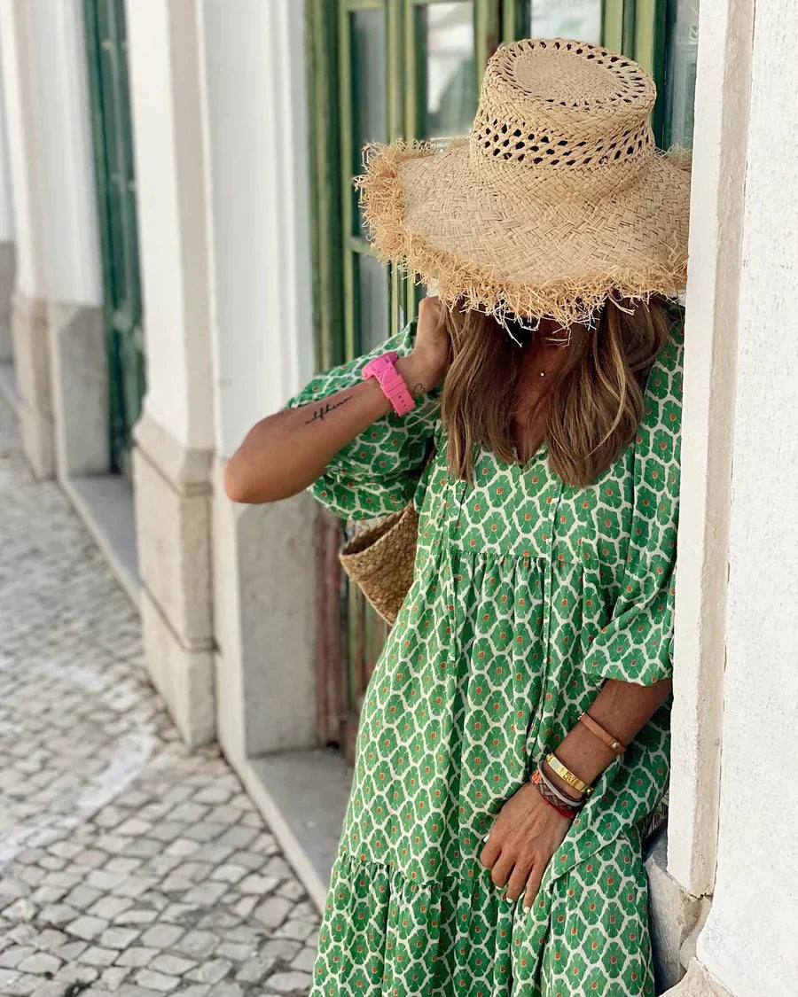 Vestido maxi bohemio