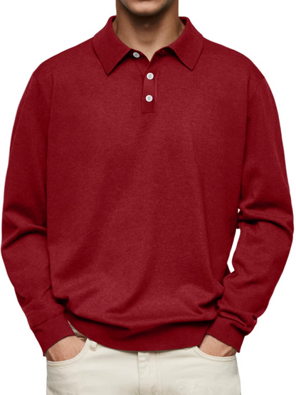 Classic Long Sleeve Polo