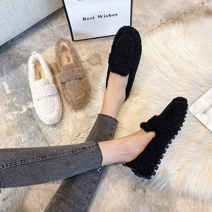 Plush Mocassins