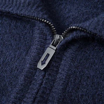 Soft Warm Quarter Zip Sweater