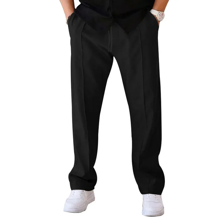 Men’s Loose-Fit Formal Trousers