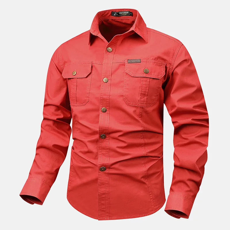 Men’s Outdoor Utility Button-Down Shirt
