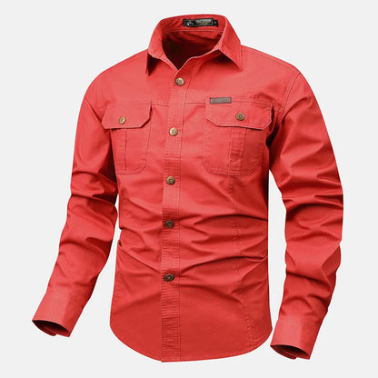 Men’s Outdoor Utility Button-Down Shirt