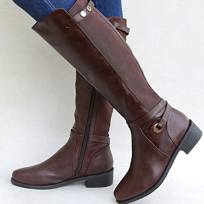 Botas ortopédicas de cuero prémium para mujer