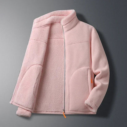 Women’s  Classic Stand Collar Zip Winter Jacket