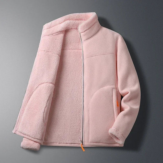Women’s  Classic Stand Collar Zip Winter Jacket