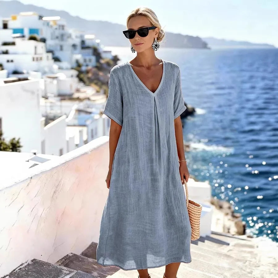 Melina | Airy summer dress with elegant fluid fit