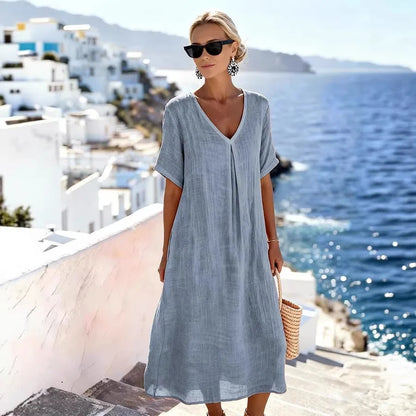 Melina | Airy summer dress with elegant fluid fit