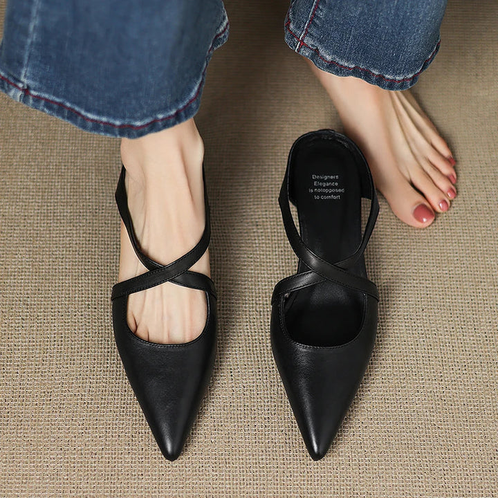Mules de Piel Genuina