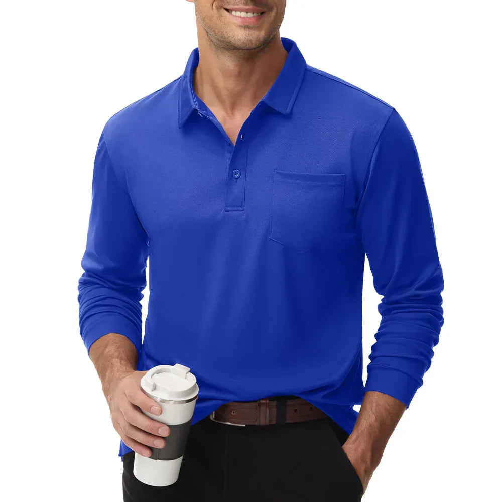 Sleek and Breathable Polo Shirt