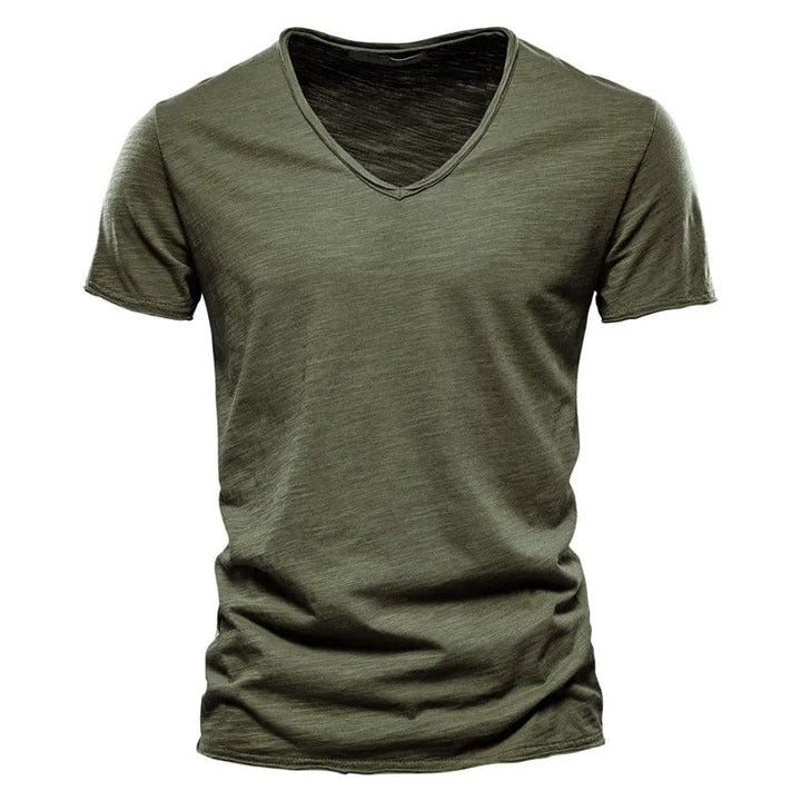 Camiseta Clásica con Cuello V