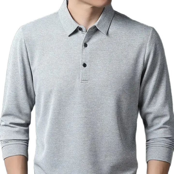 Polo de gofre informal