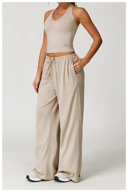 Women’s Winter Casual Wide Leg Loose Fit Pants