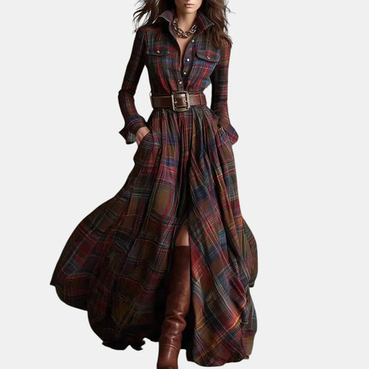 Bryanna | Sofisticado vestido maxi