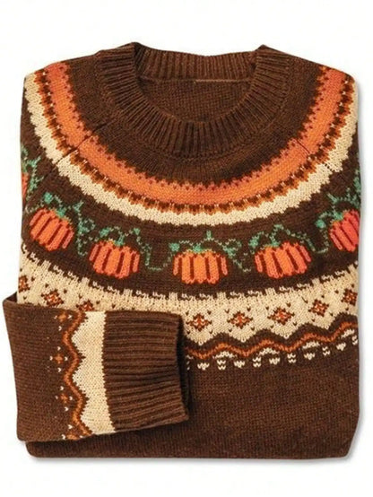 Handmade Nordic Knit Sweater