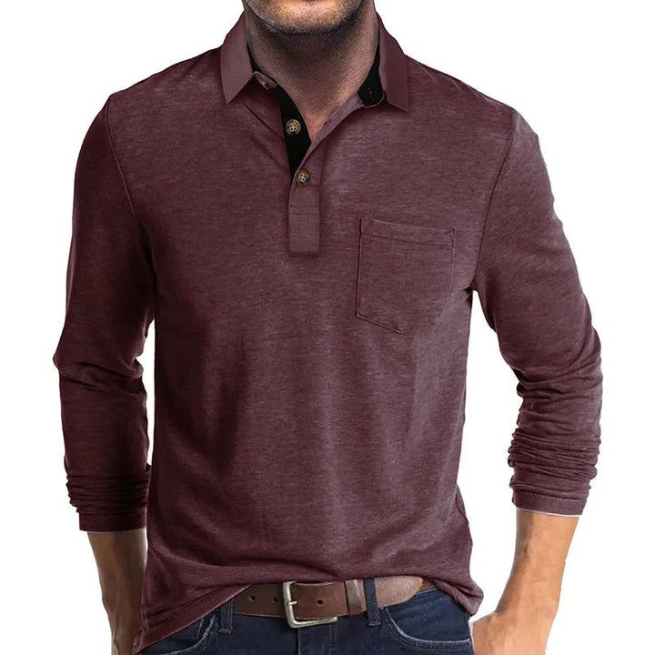 Camisa de manga larga atemporal