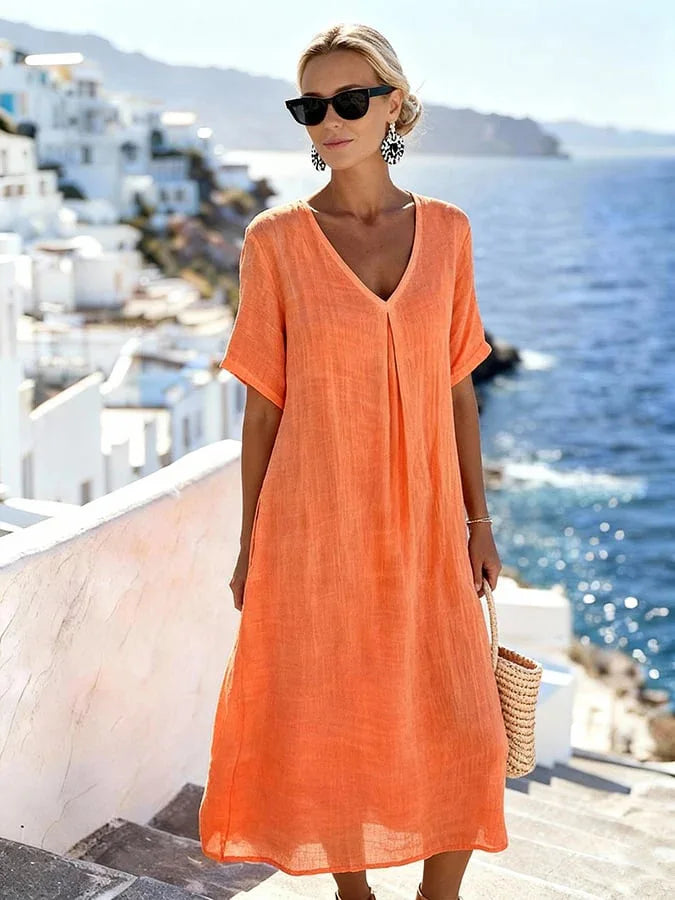 Melina | Airy summer dress with elegant fluid fit