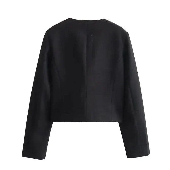 Women's Cropped Blazer Jacket