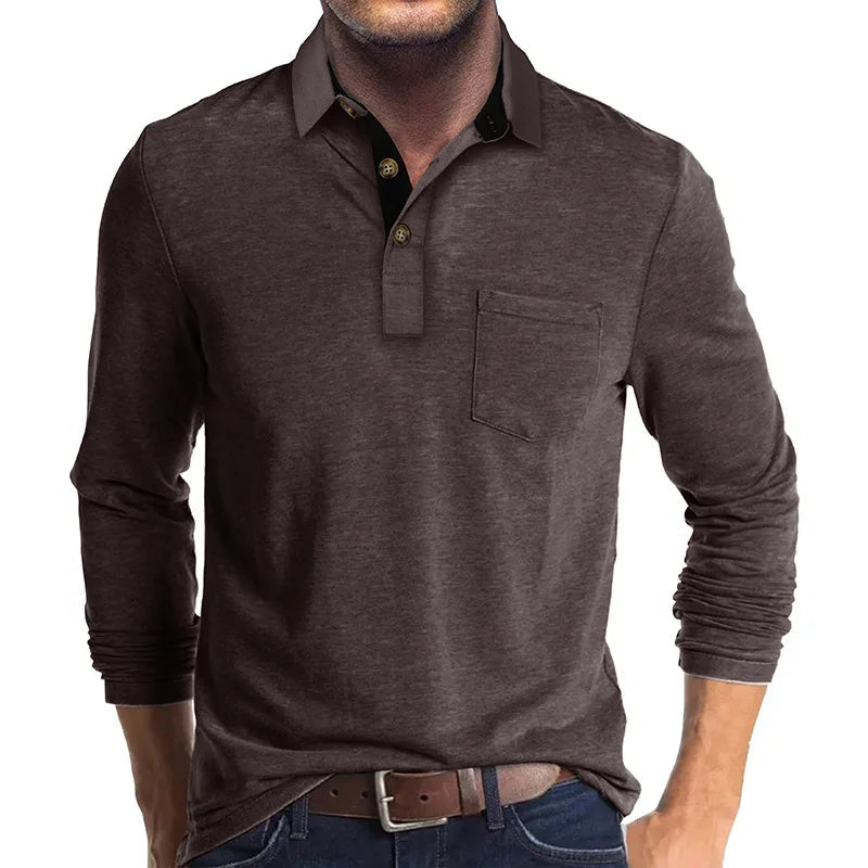 Camisa de manga larga atemporal