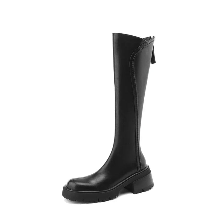 Botas ortopédicas de cuero prémium para mujer