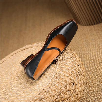 Women’s Spring Strap Block Heel Shoes