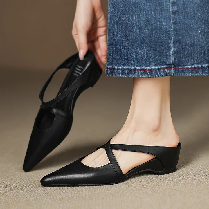 Mules de Piel Genuina