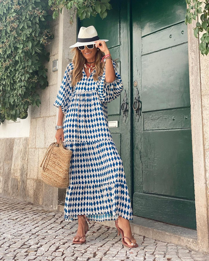 Vestido maxi bohemio