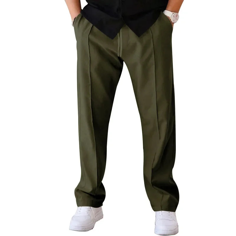 Men’s Loose-Fit Formal Trousers