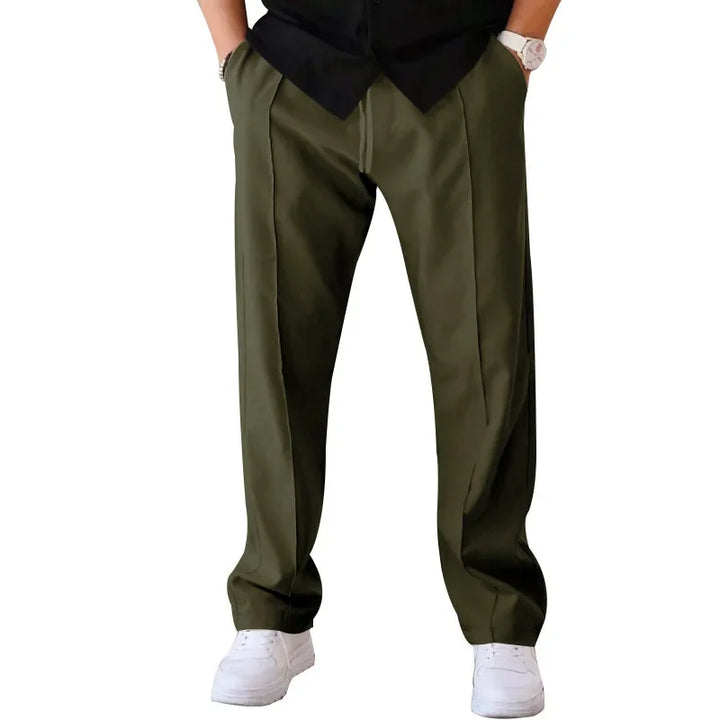 Men’s Loose-Fit Formal Trousers
