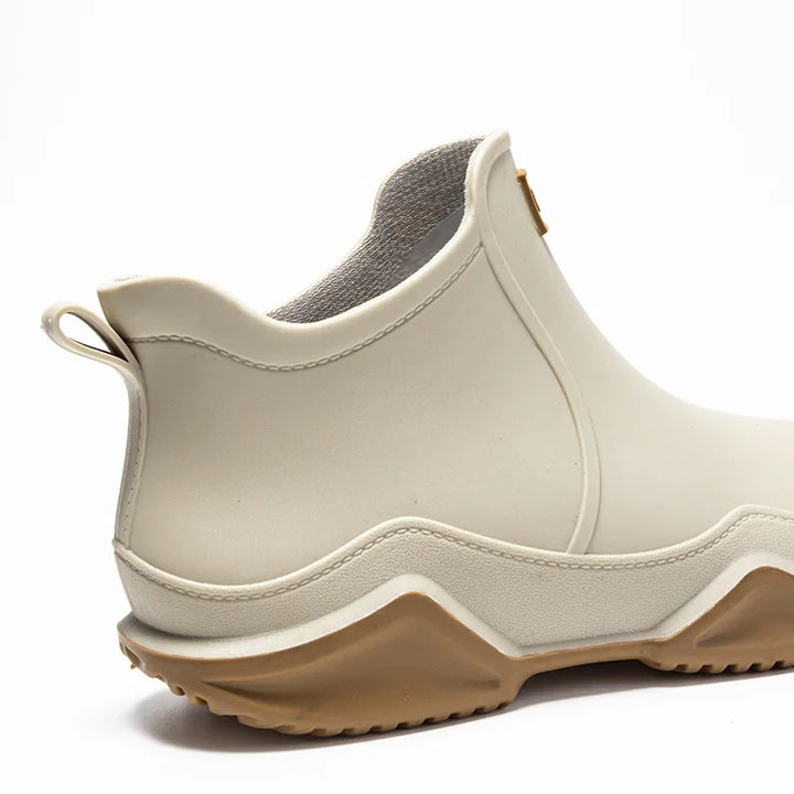 Botas impermeables sin cordones para mujer